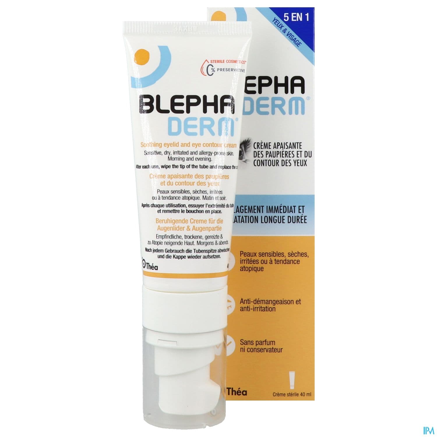 BLEPHADERM CR APAIS CONT YEUX 40ML