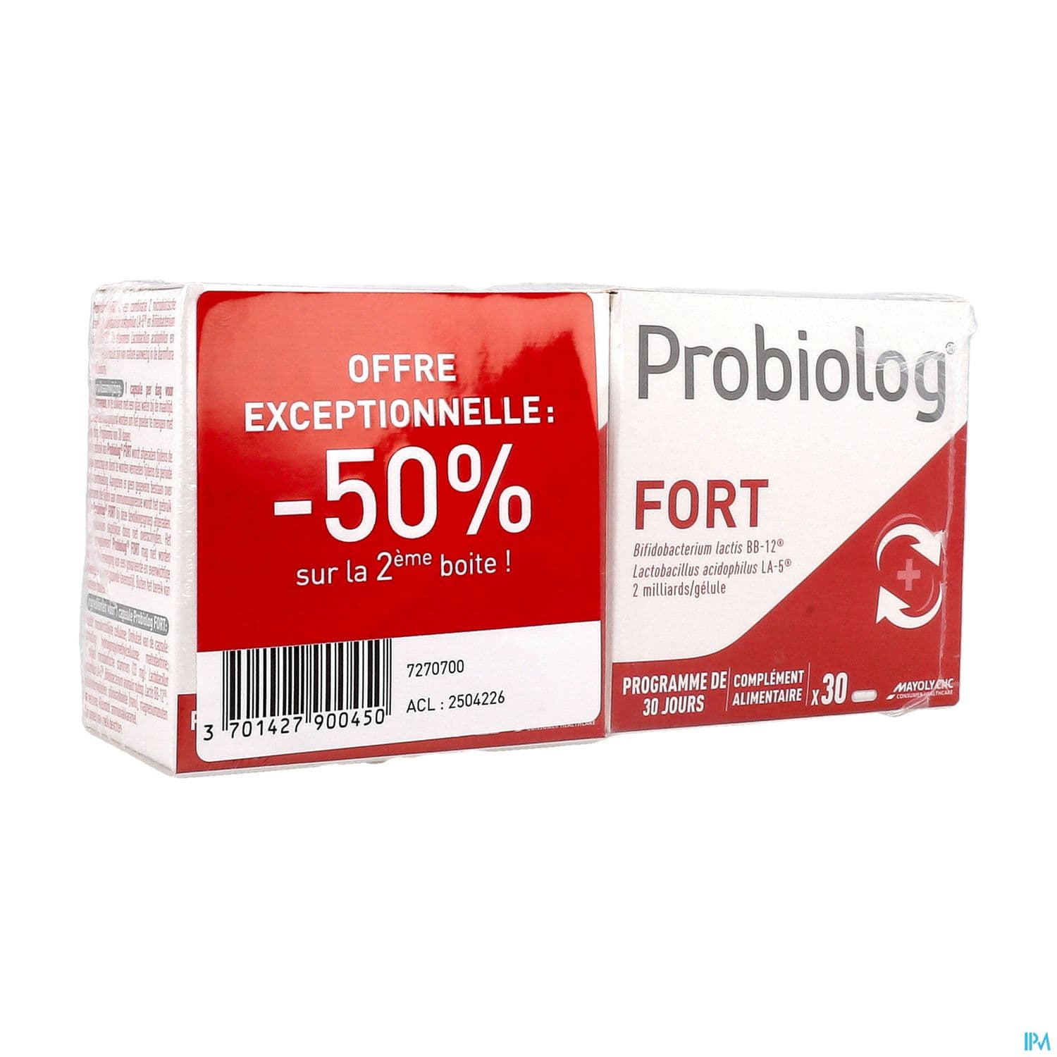 PROBIOLOG FORT GELULE 30X2