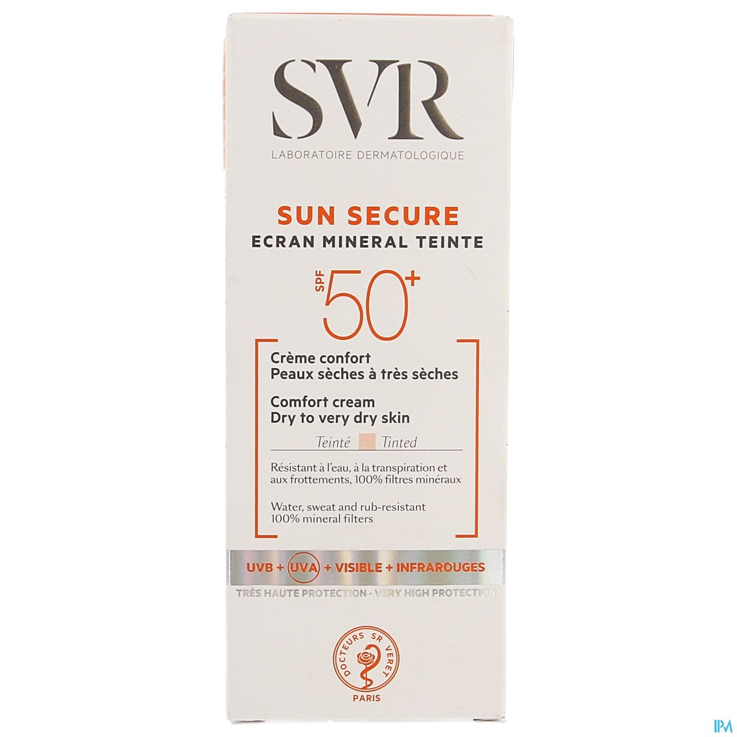 SVR SUN SECURE MINER TEINT 50+ PS