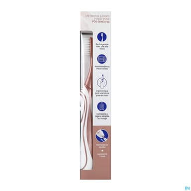 Inava Power Brosse A Dents Electrique Rose