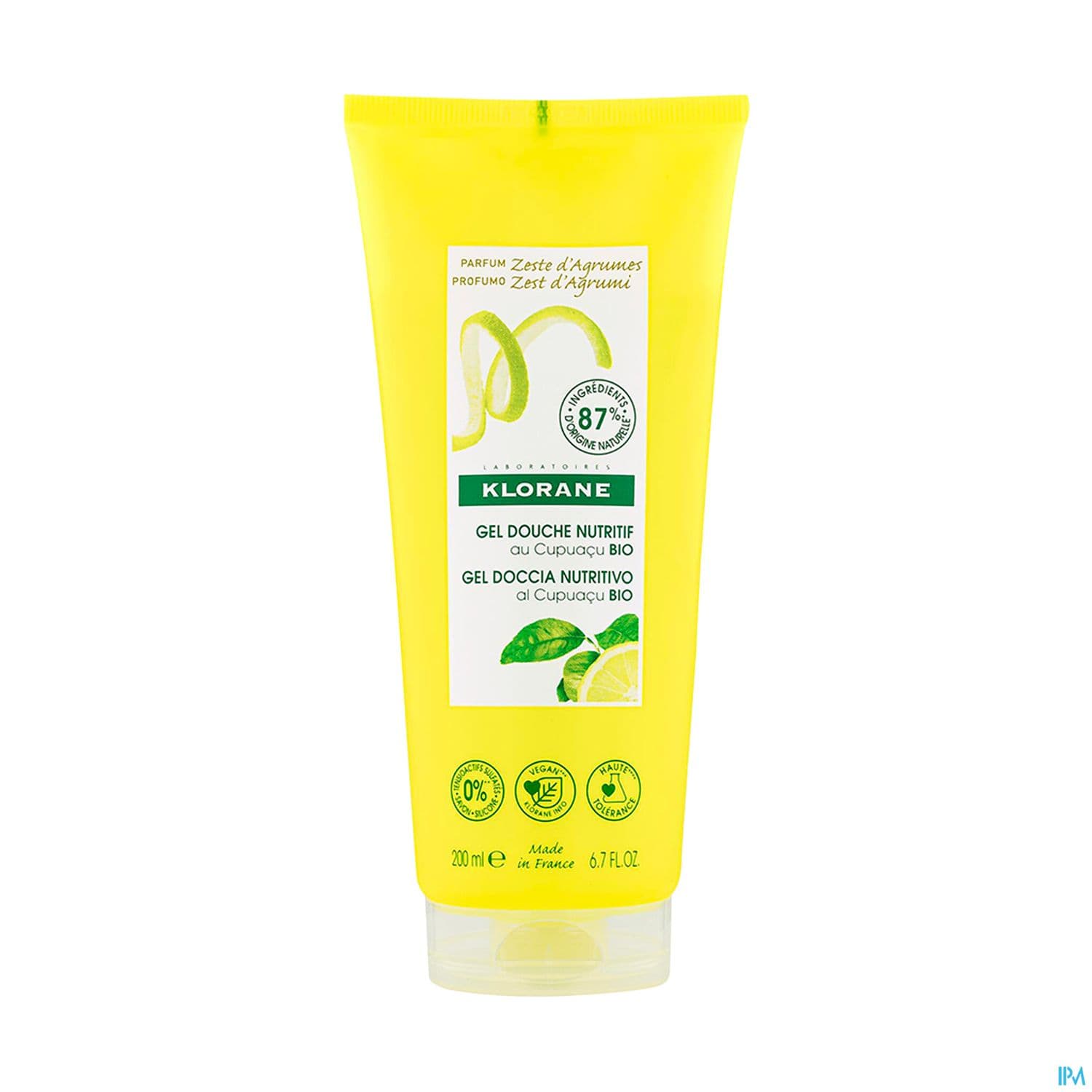 KLORANE GEL DCH ZESTE AGRUME200ML