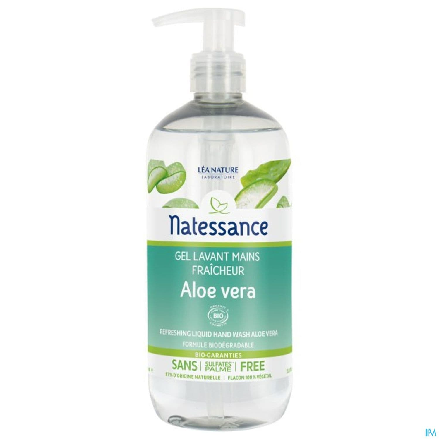 NATESSANCE GEL LAV MAIN ALOE 500ML — Pharmacie Pré Saint Gervais