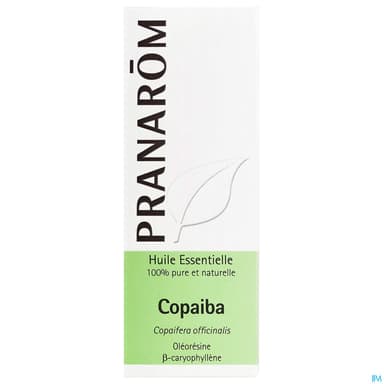 Pranarom Huile Essentielle Copaiba Oleoresine Baume 10ml