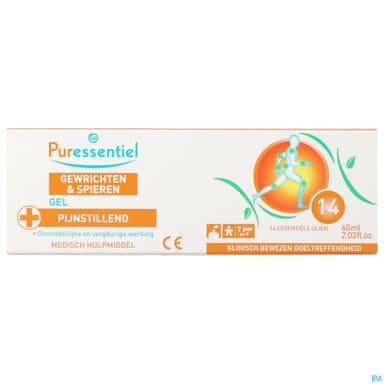 PURESSENTIEL GEL ARTICUL 60ML
