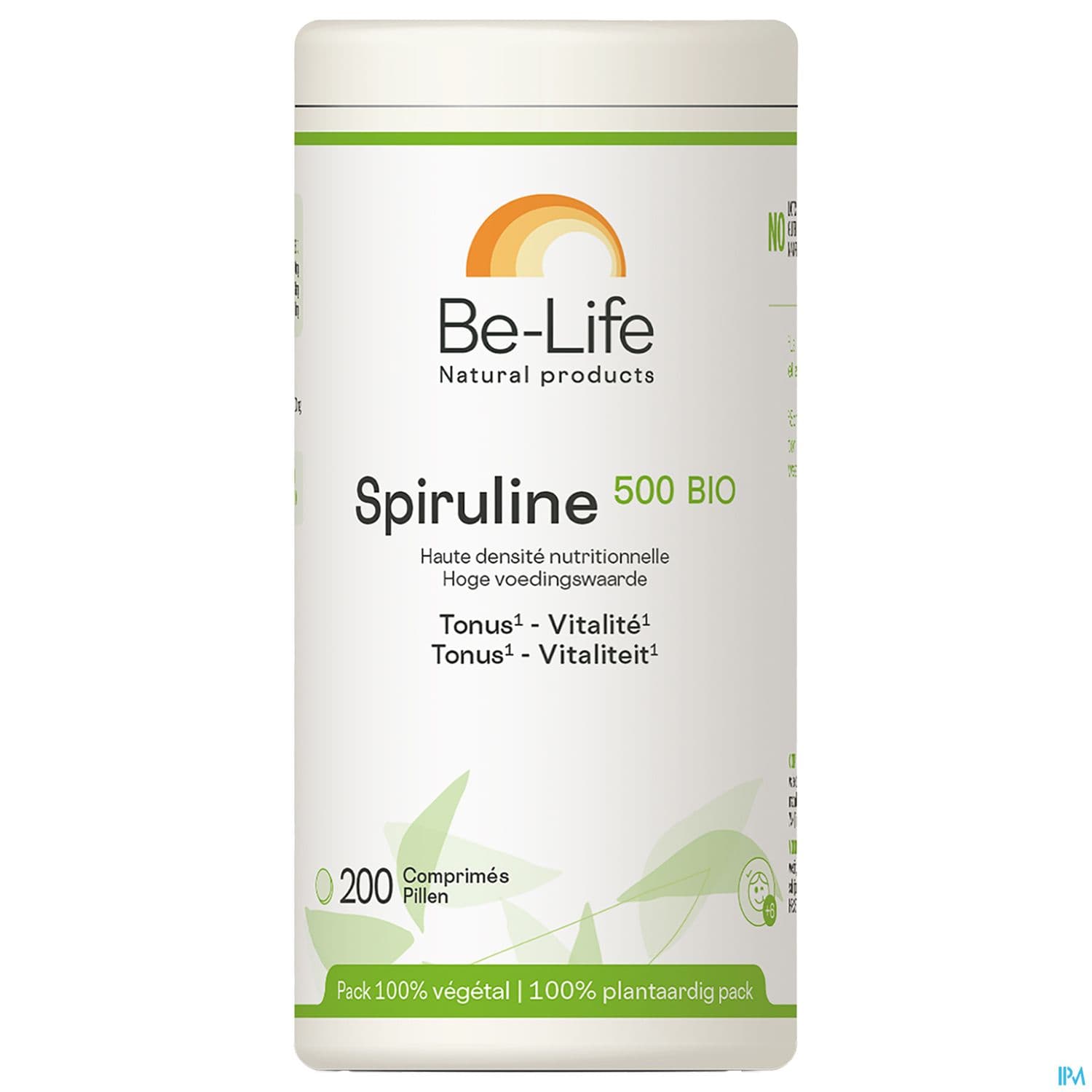 Be Life Spiruline 500 Bio Comprime 200