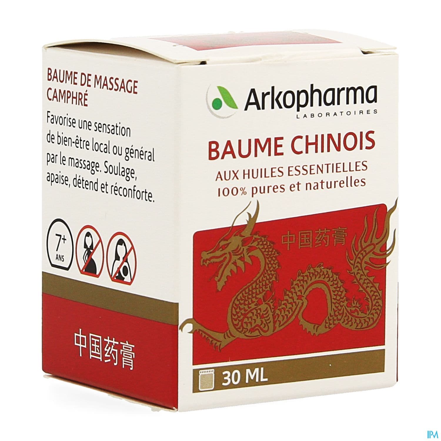 Arkopharma Arko Essentiel Baume Chinois Massage 30ml
