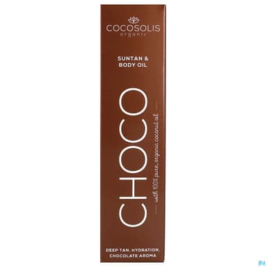 Choco Suntan Body Oil Huile Bronzante 110ml