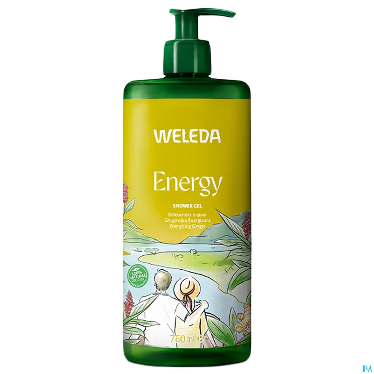 WELEDA GEL DOUCHE ENERGY 750ML