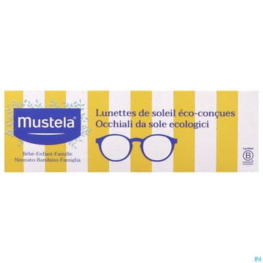 MUSTELA LUNET SOL BEBE 3-5 BLEU