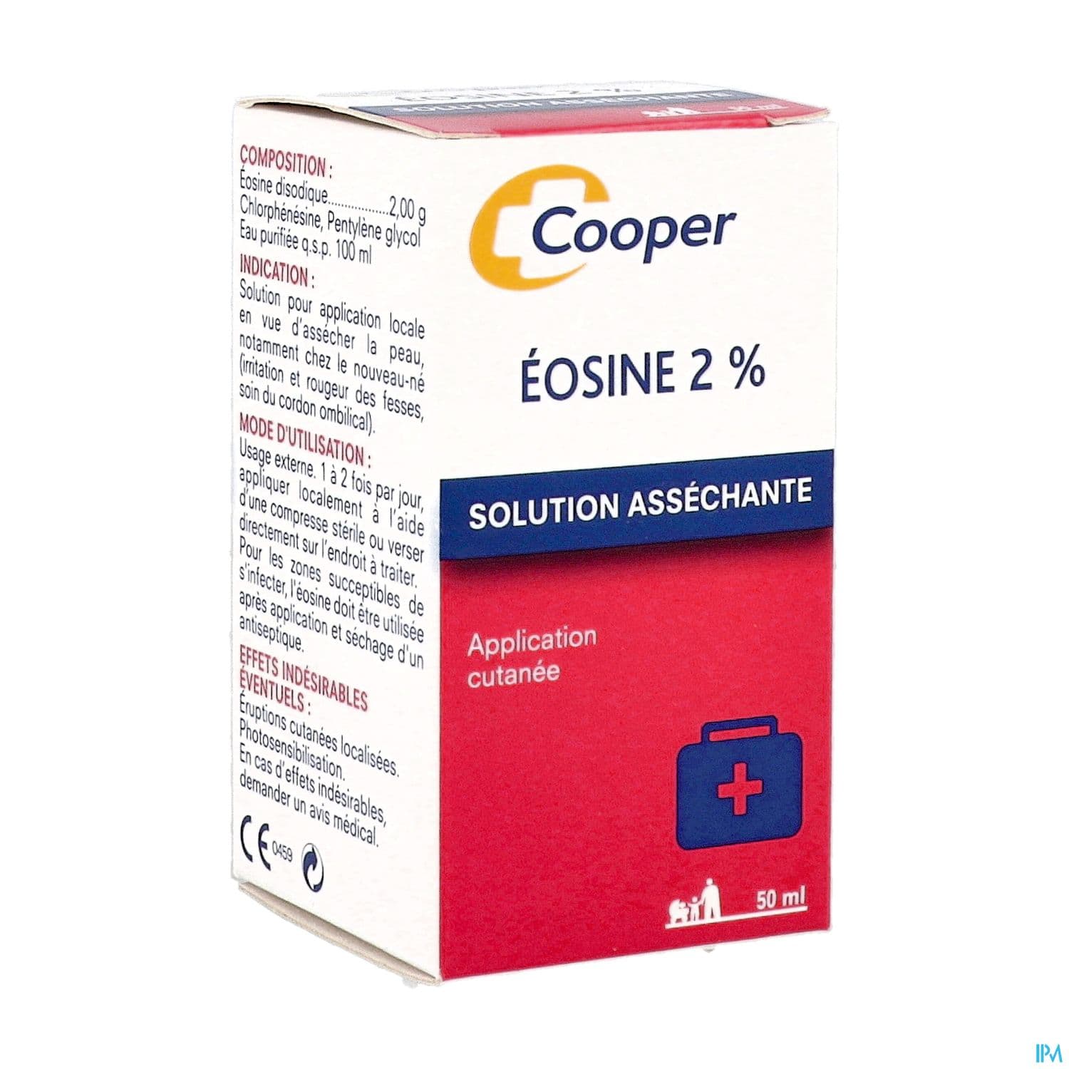 Cooper Eosine Solution Aqueuse 2% 50ml