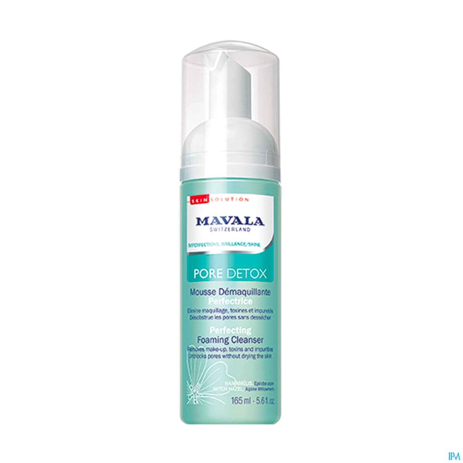Mavala Pore Detox Mousse Demaquillante Perfectrice 165ml — Pharmacie de la Gare Montparnasse