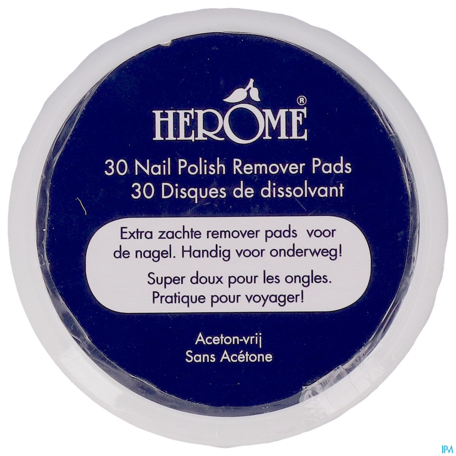 Herome Disque Dissolvant Soignant Sans Acetone 30