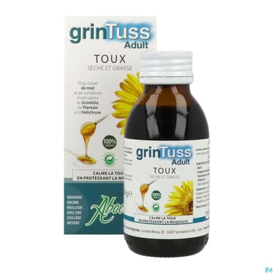 GRINTUSS TOUX SIROP ADULTE 128G