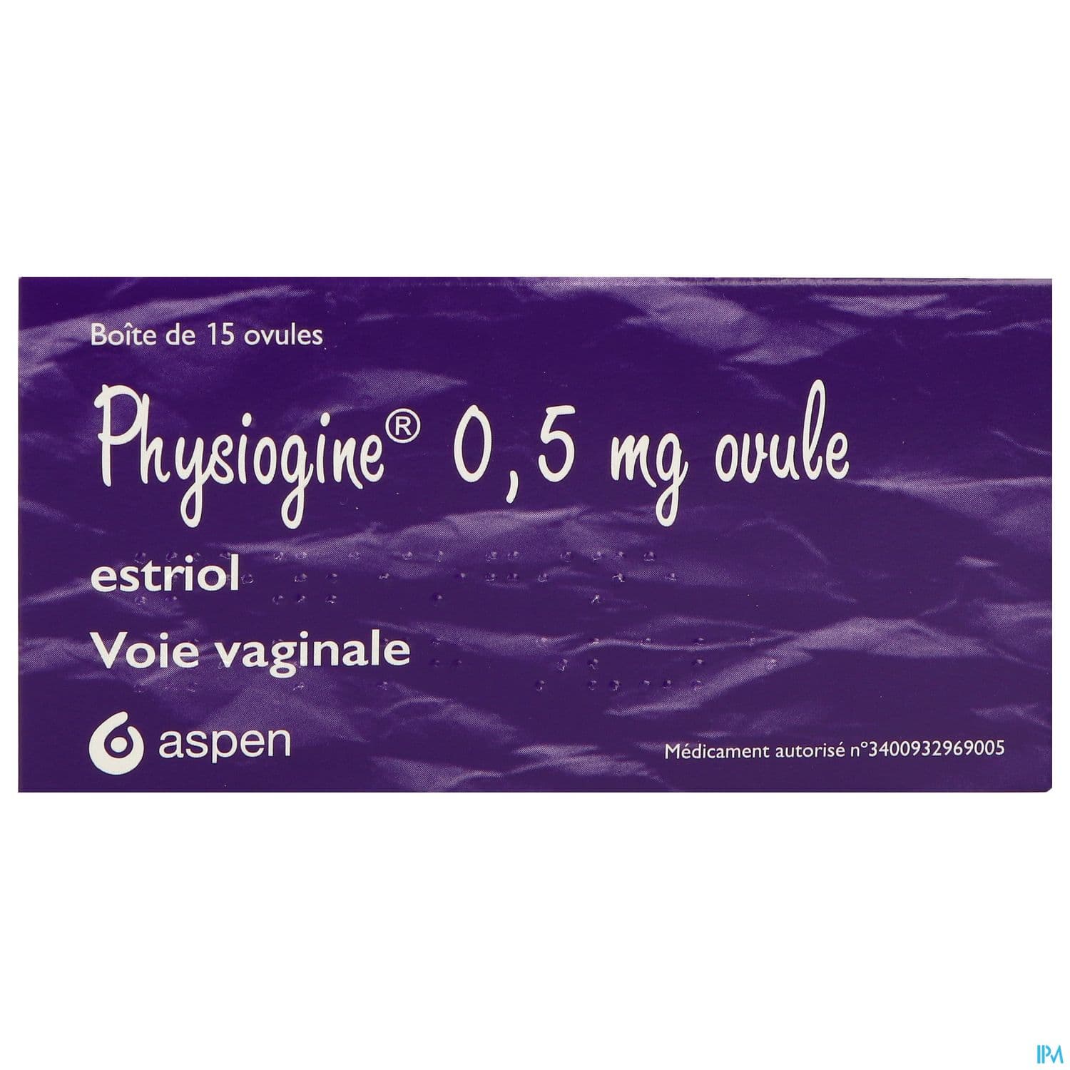 Physiogine 0mg5 Ovule 15