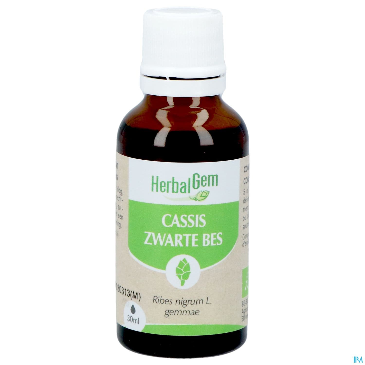 Herbalgem Cassis Bourgeon Macerat Glycerine Bio 30ml