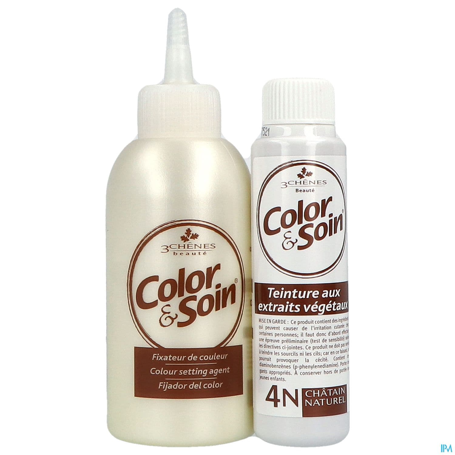 3 CHENES COLOR/SOIN CHAT NATUR 4N