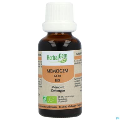 Herbalgem Memogem Gc10 Memoire Bio 30ml