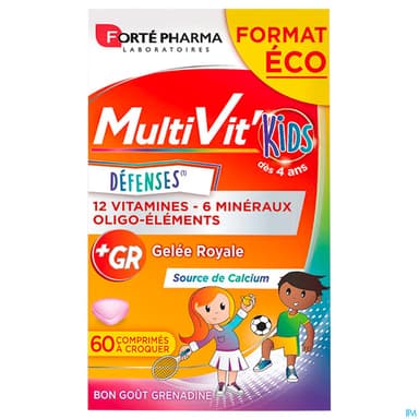 Forte Pharma Multivit' Kids Comprime A Croquer 60
