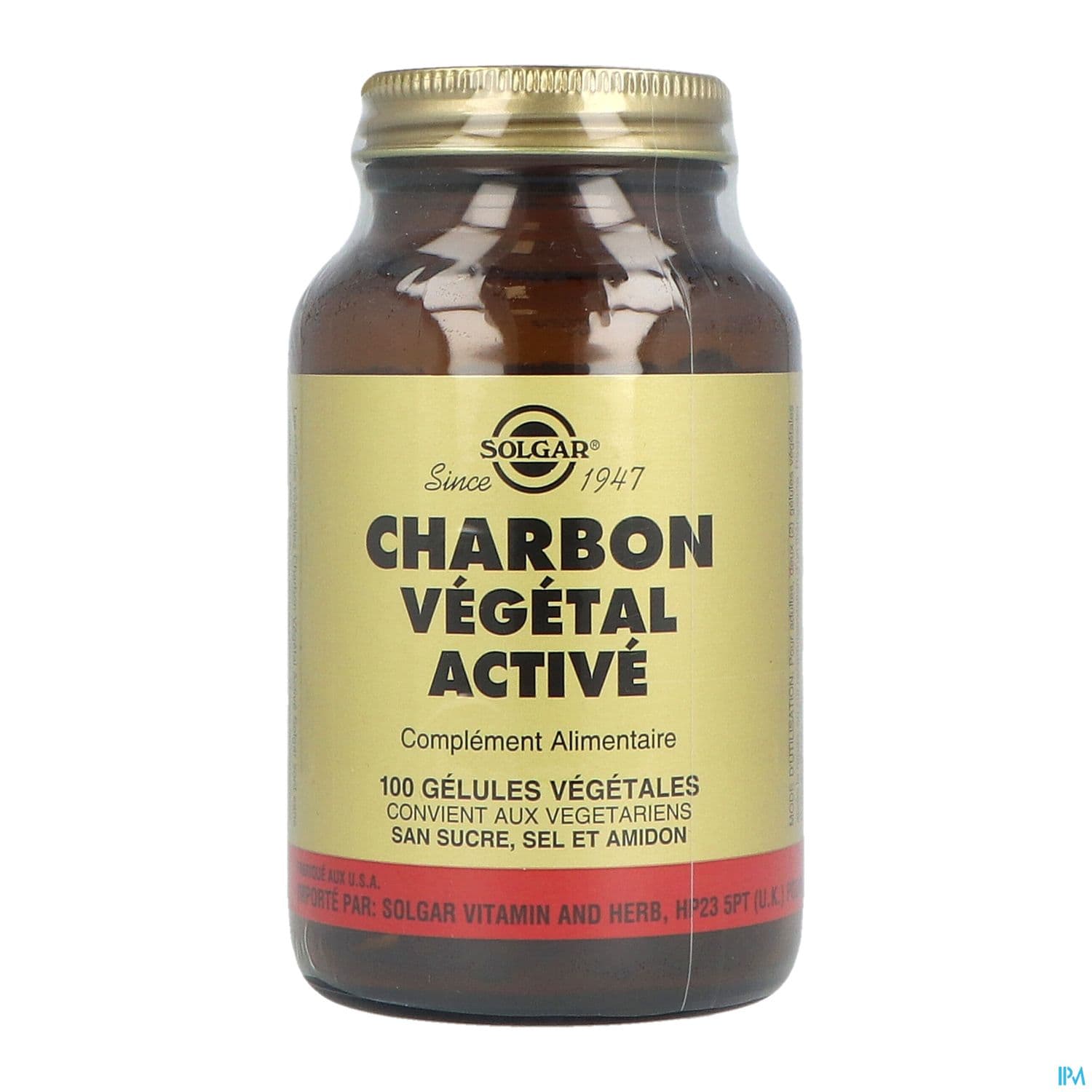 Solgar Charbon Vegetal Active Gelule Vegetale 100 — Pharmacie Seguin