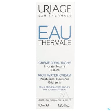 URIAGE EAU THERM Cr d'eau riche PS/PTS T/40ml