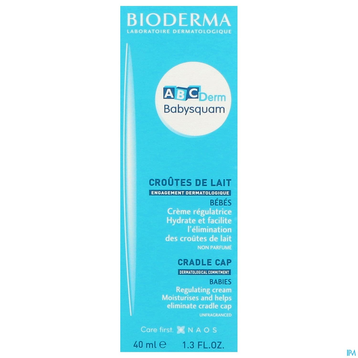 Bioderma Abcderm Babysquam Creme Hydratante Keratoreg 40ml