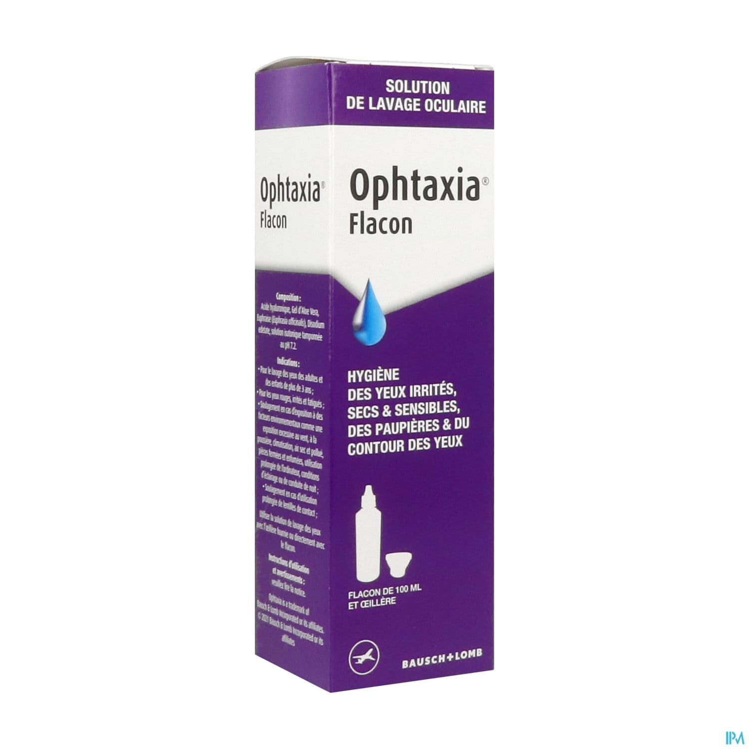 OPHTAXIA SOL OCULAIRE FLACON 100ML