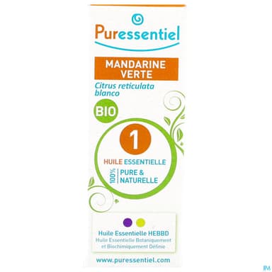 Puressentiel Huile Essentielle Mandarine Verte Bio 10ml
