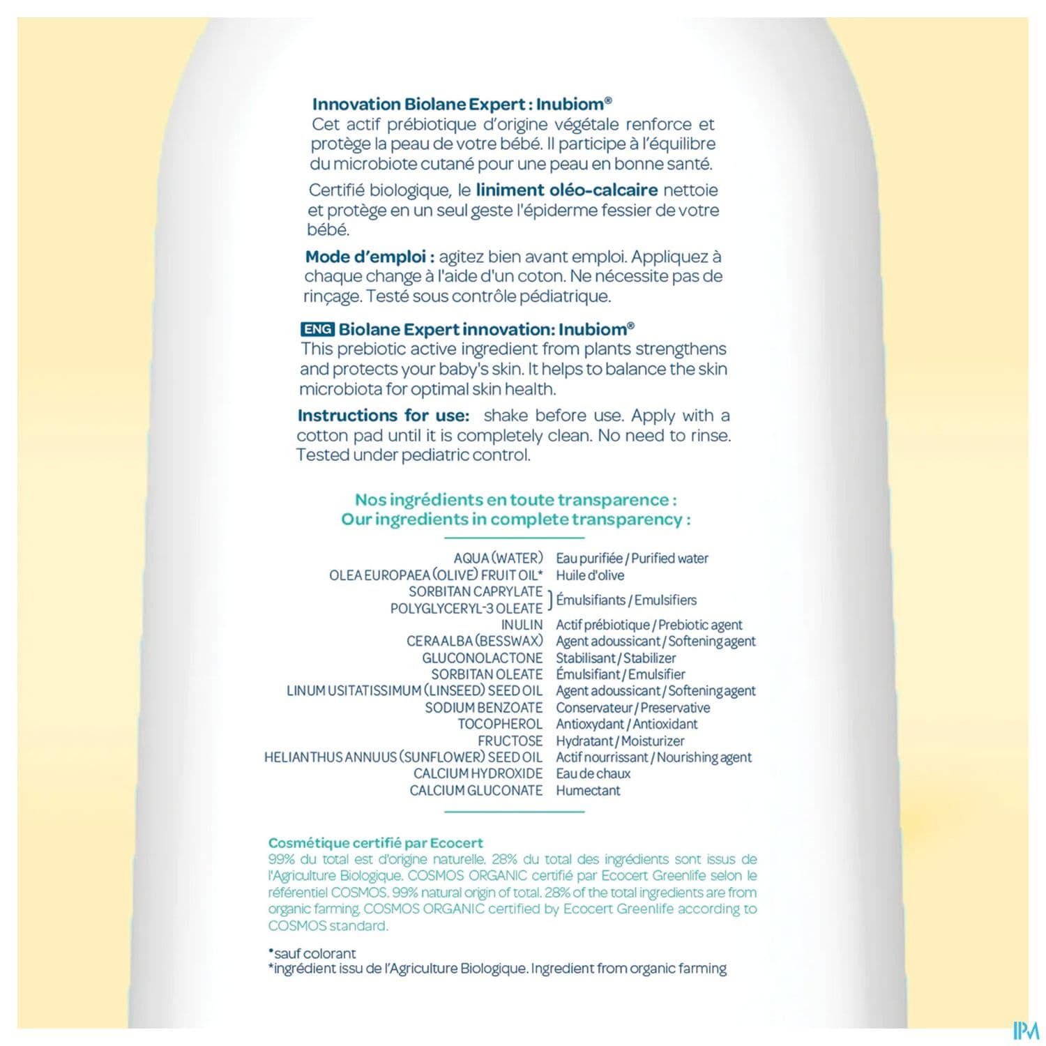 BIOLANE EXPERT LINIMENT BIO 500ML
