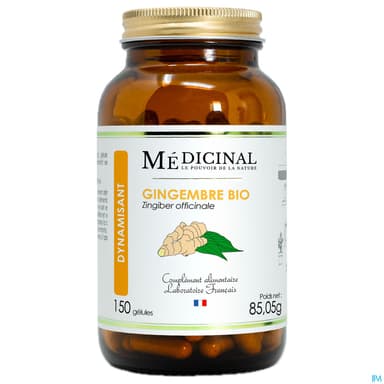 Medicinal Gingembre Bio Gelule 150