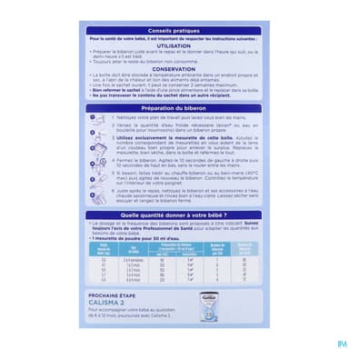 GALLIA CALISMA 1AGE LAIT PDR 1200G
