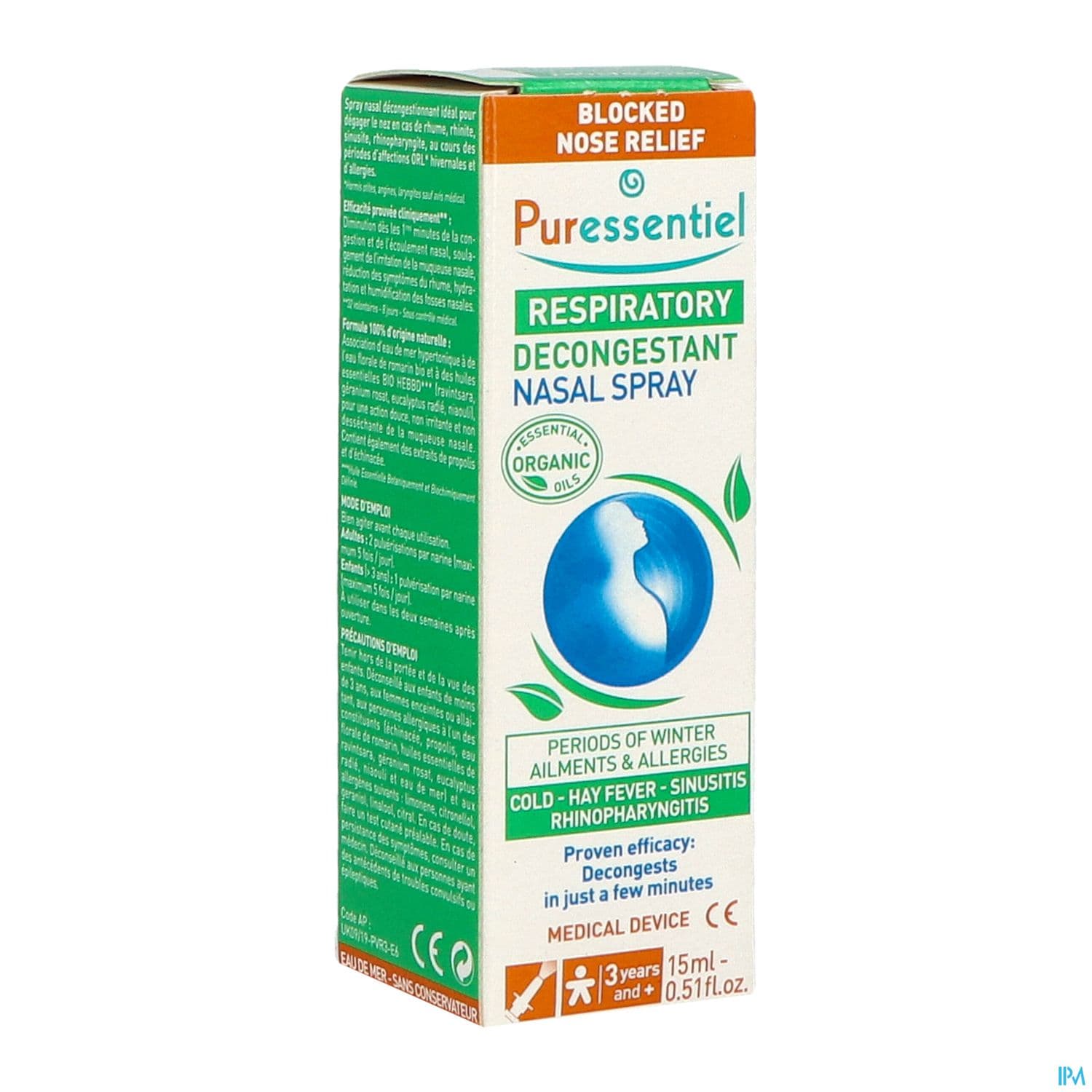 PURESSENTIEL SPR NAS DECONG HE15ML