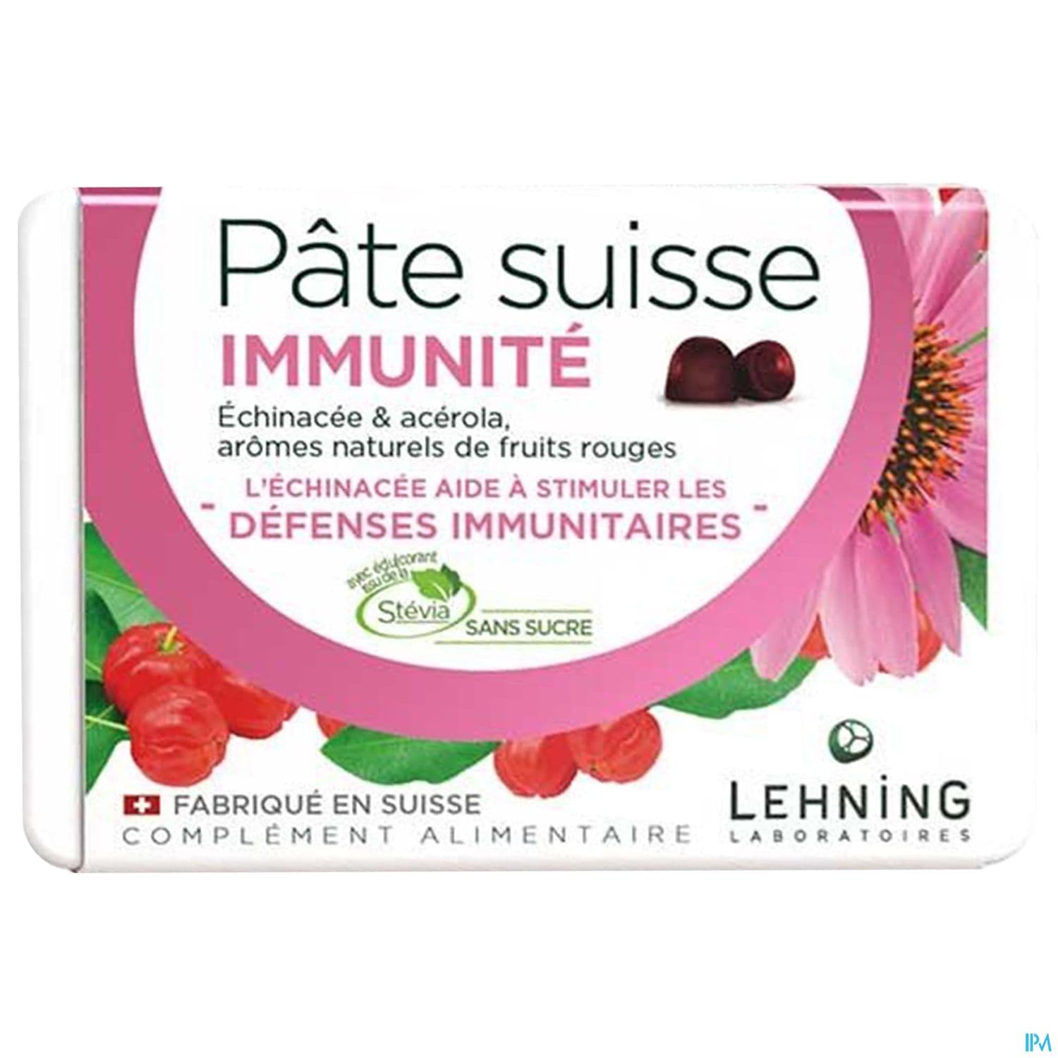 Pate Suisse Echinacee Acerola Gommes A Sucer 40