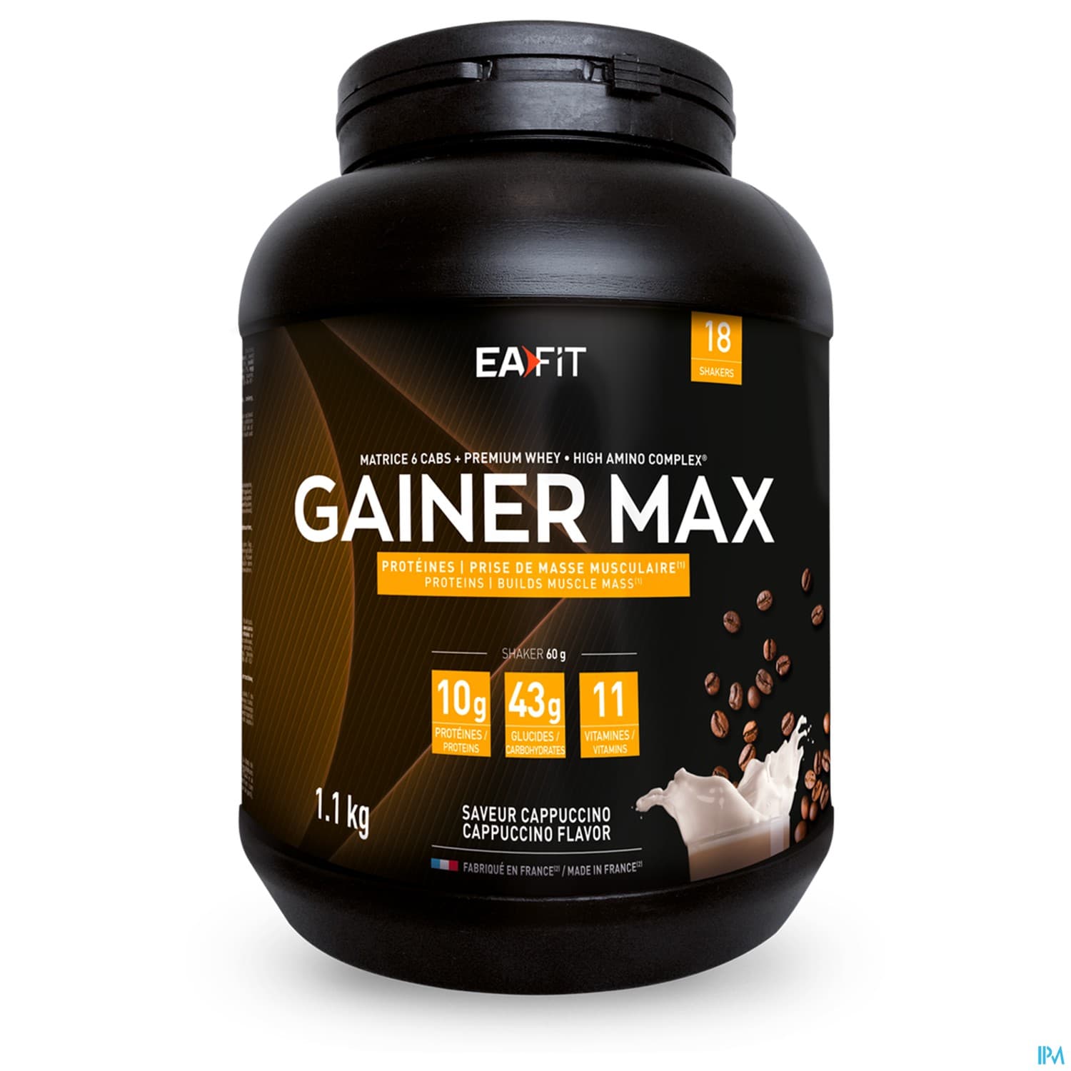 EA-FIT GAINER MAX CAPPUCCINO 1,1KG