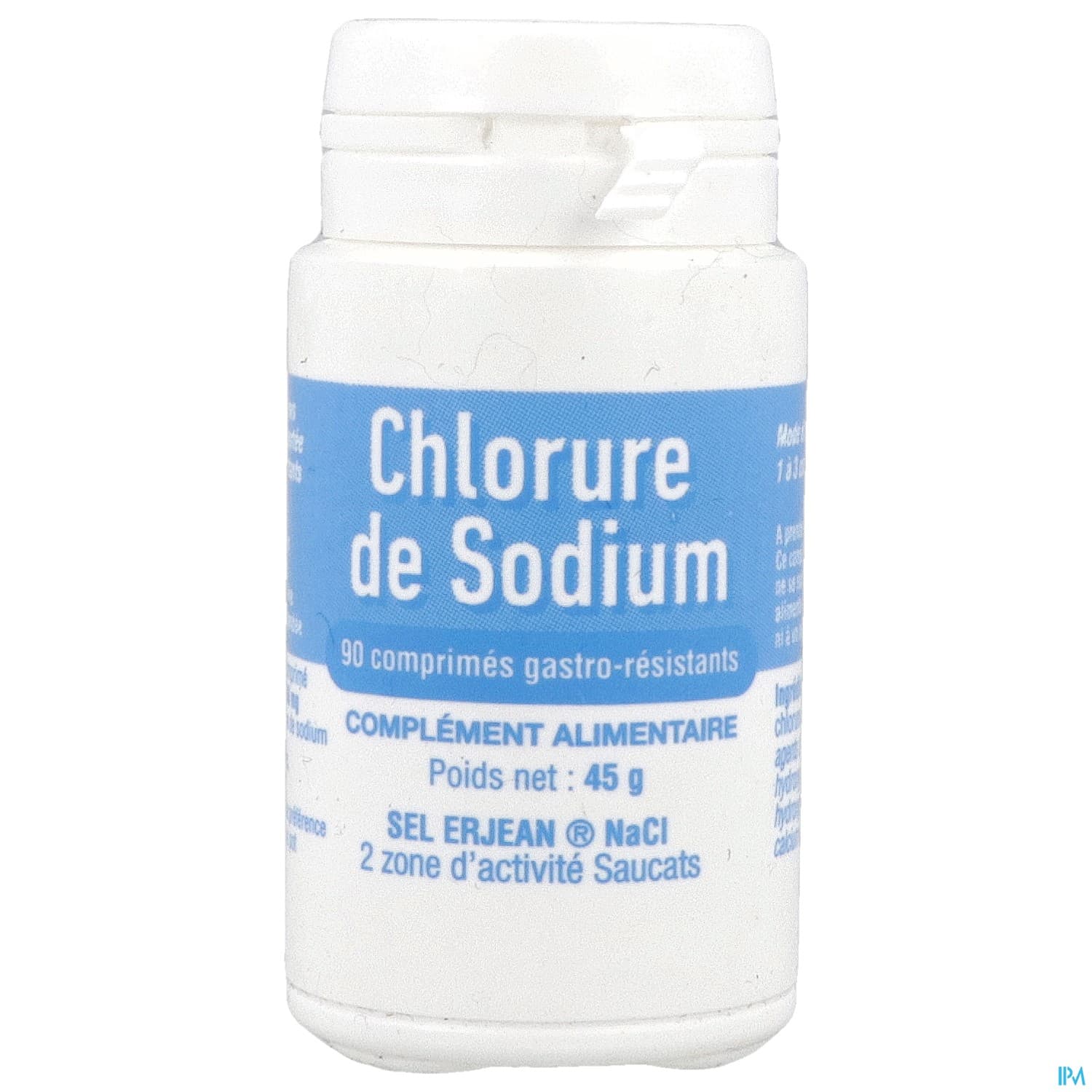 Erjean Sodium Chlorure Comprime Gastroresistant 90