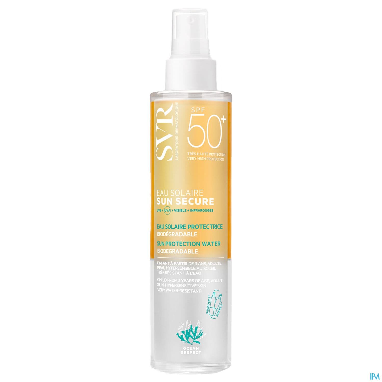 SVR SUN SECUR EAU SOL SPF50+ 200ML