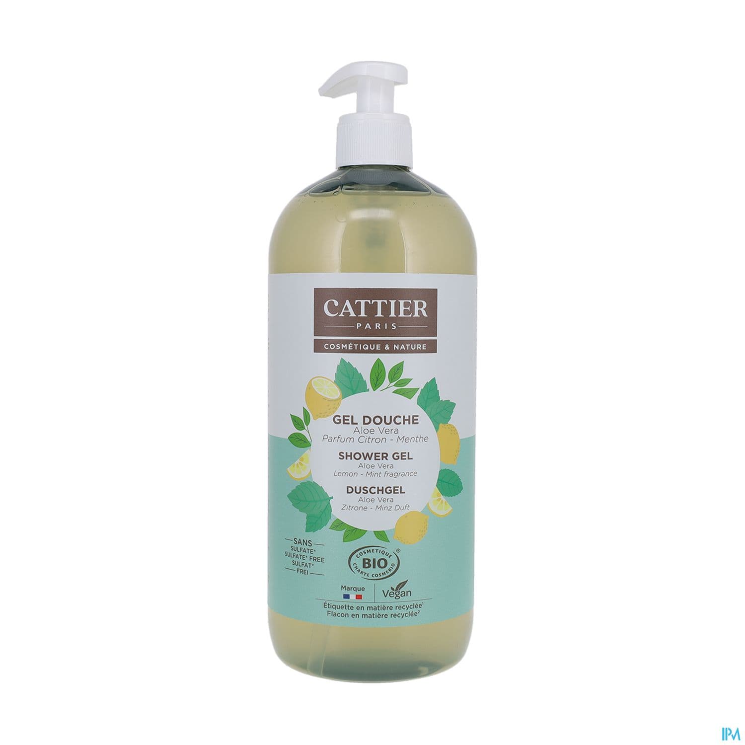 CATTIER GEL DCH S/SULF CITR MENT1L
