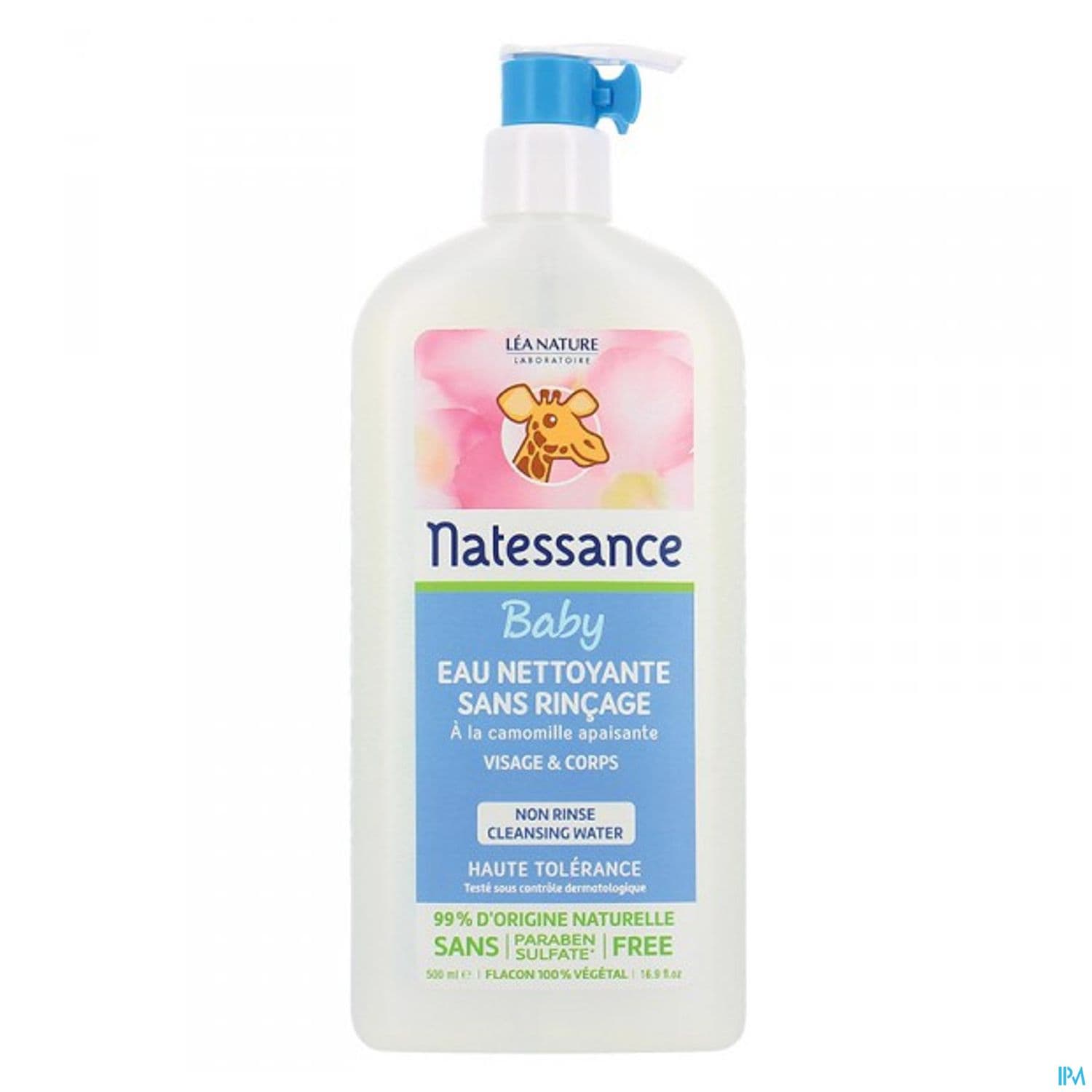 NATESSANCE BB EAU NET S/RINC 500ML