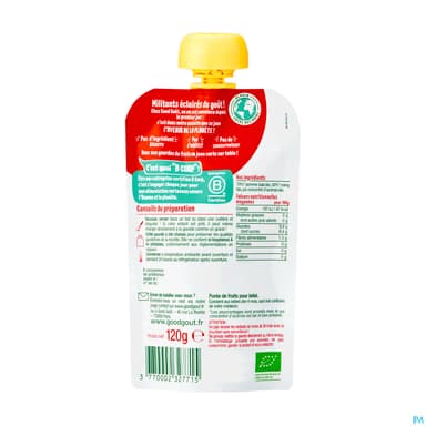 GOODGOUT POMME COING 120G