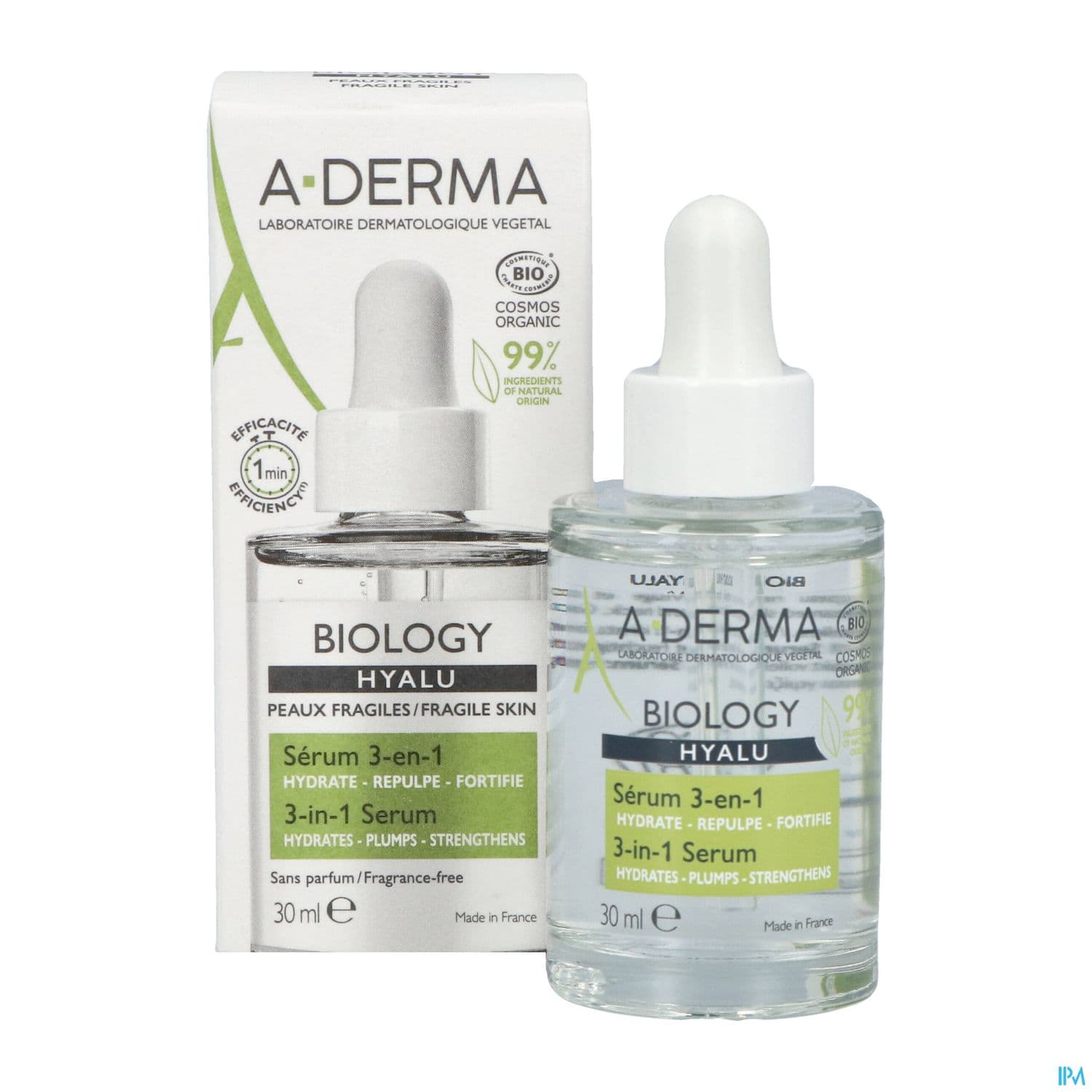 A-DERMA HYALU SERUM 3EN1 30ML