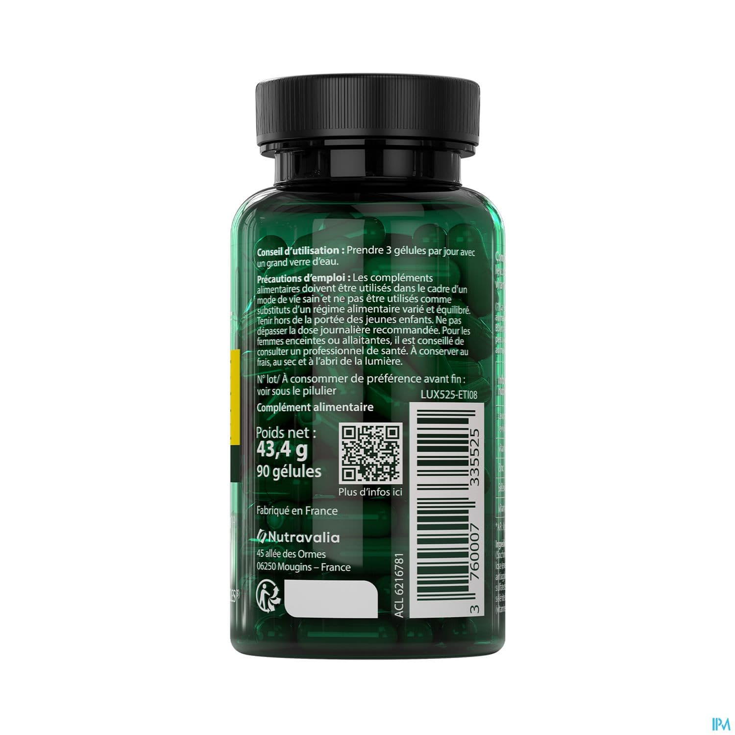 Luxeol Levure De Biere Revivifiable Gelule 90