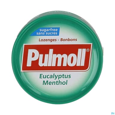 Pulmoll Menthol Eucalyptus Pastille Sans Sucre 45g