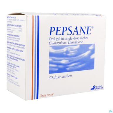 PEPSANE GEL ORAL SACHET 10G 30