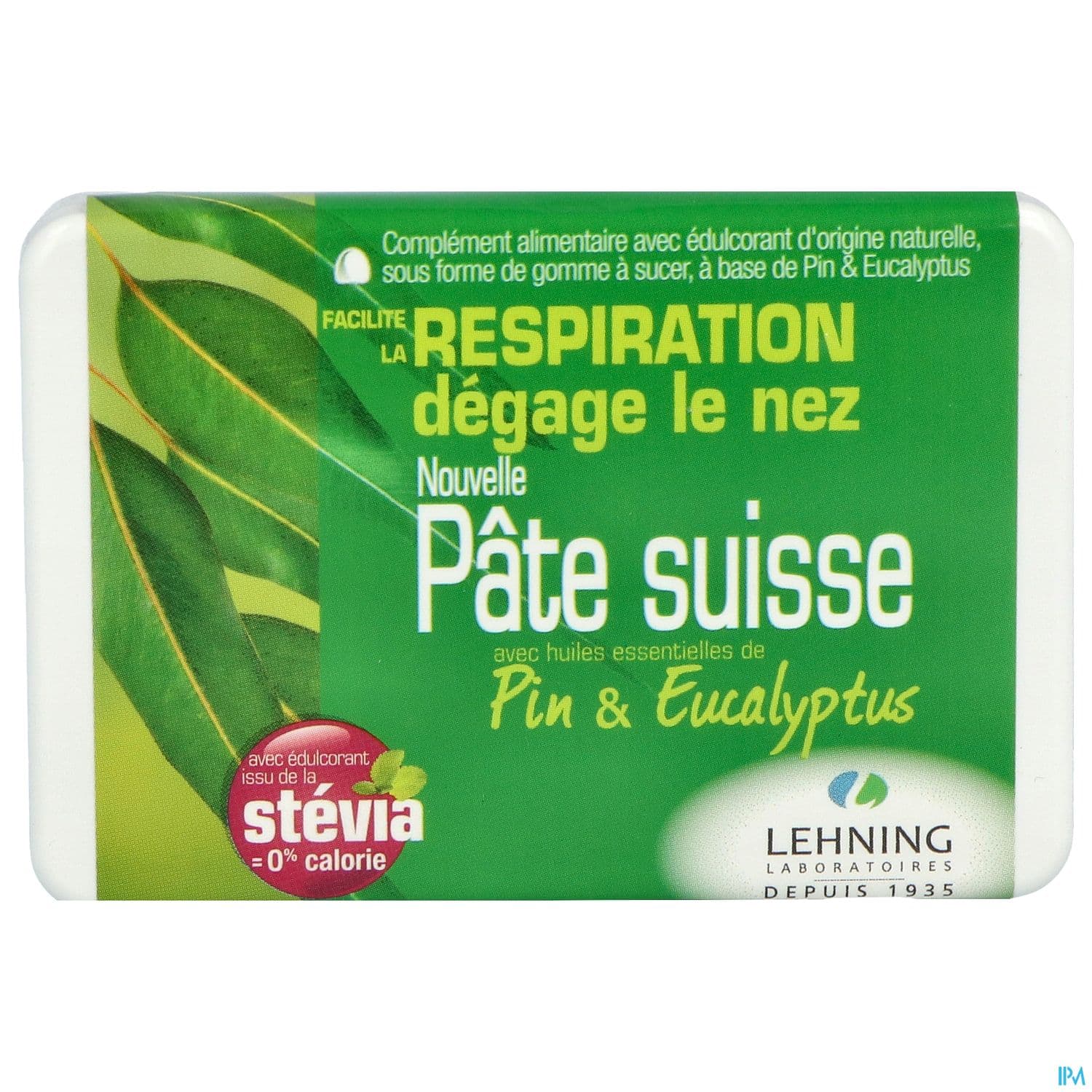 Pate Suisse Pin Eucalyptus Gommes A Sucer 40