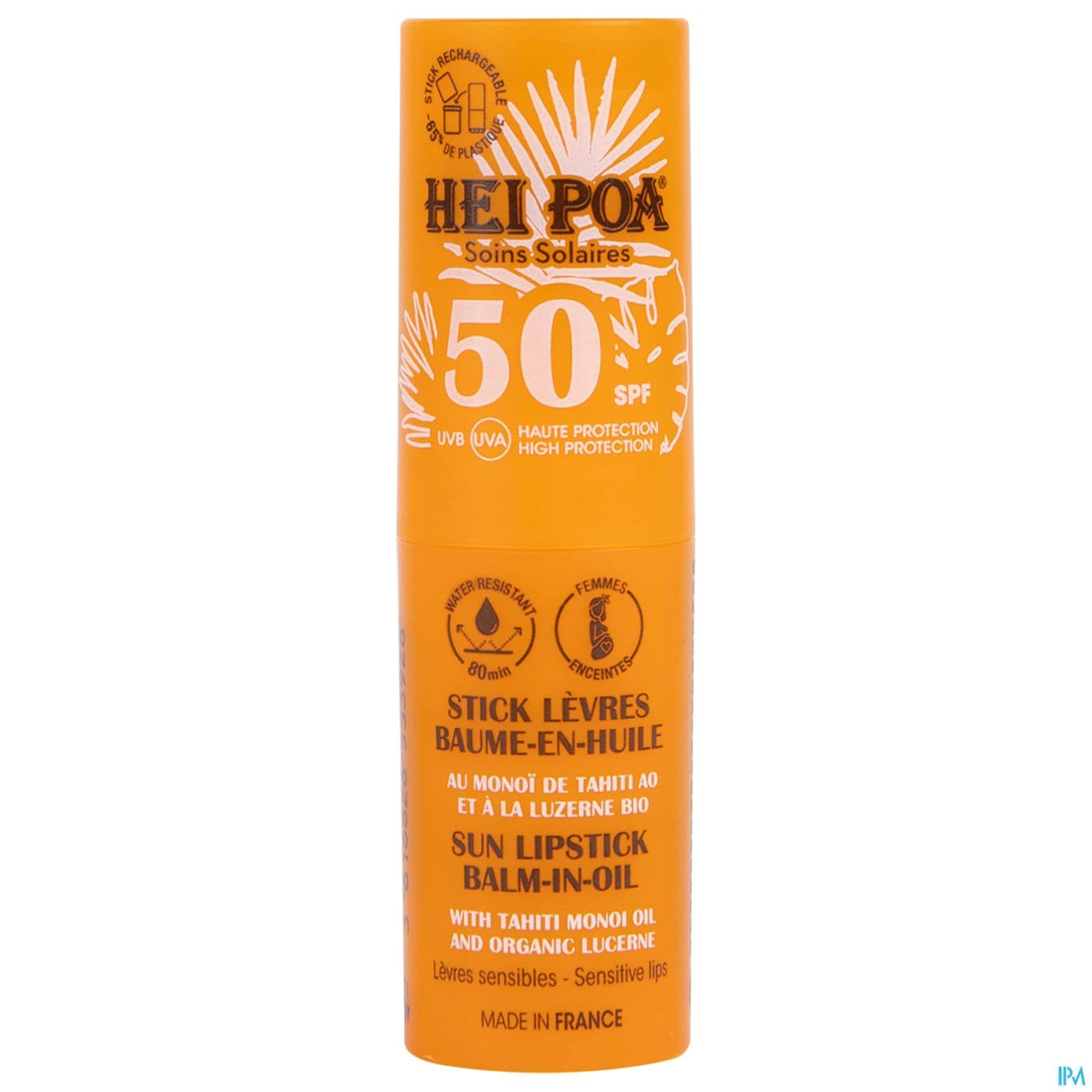 HEIPOA STICK LEVRE SPF50 4G