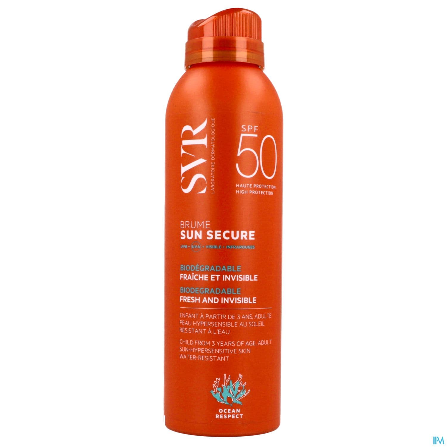 Svr Sun Secure Brume Spf50+ 200ml