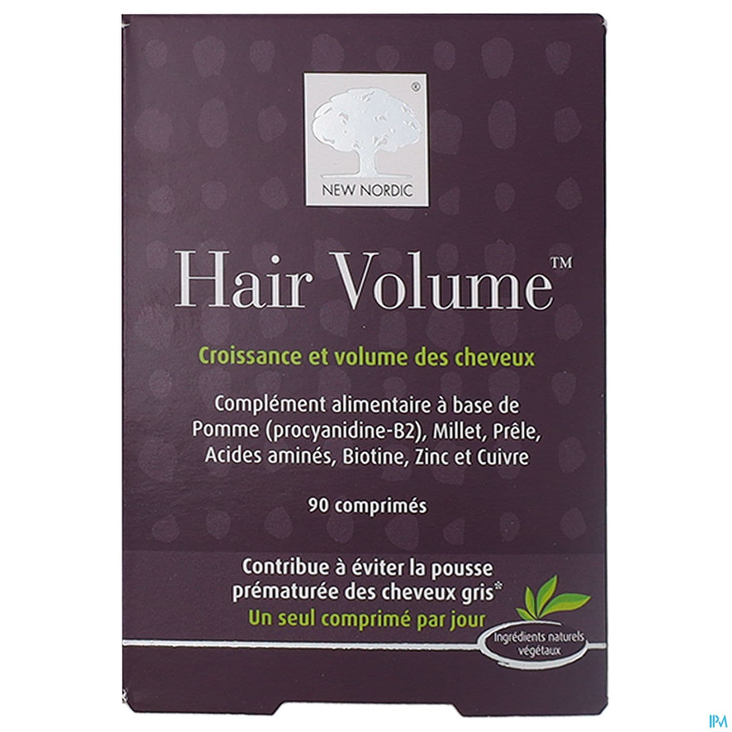 New Nordic Hair Volume Cheveux Comprime 90