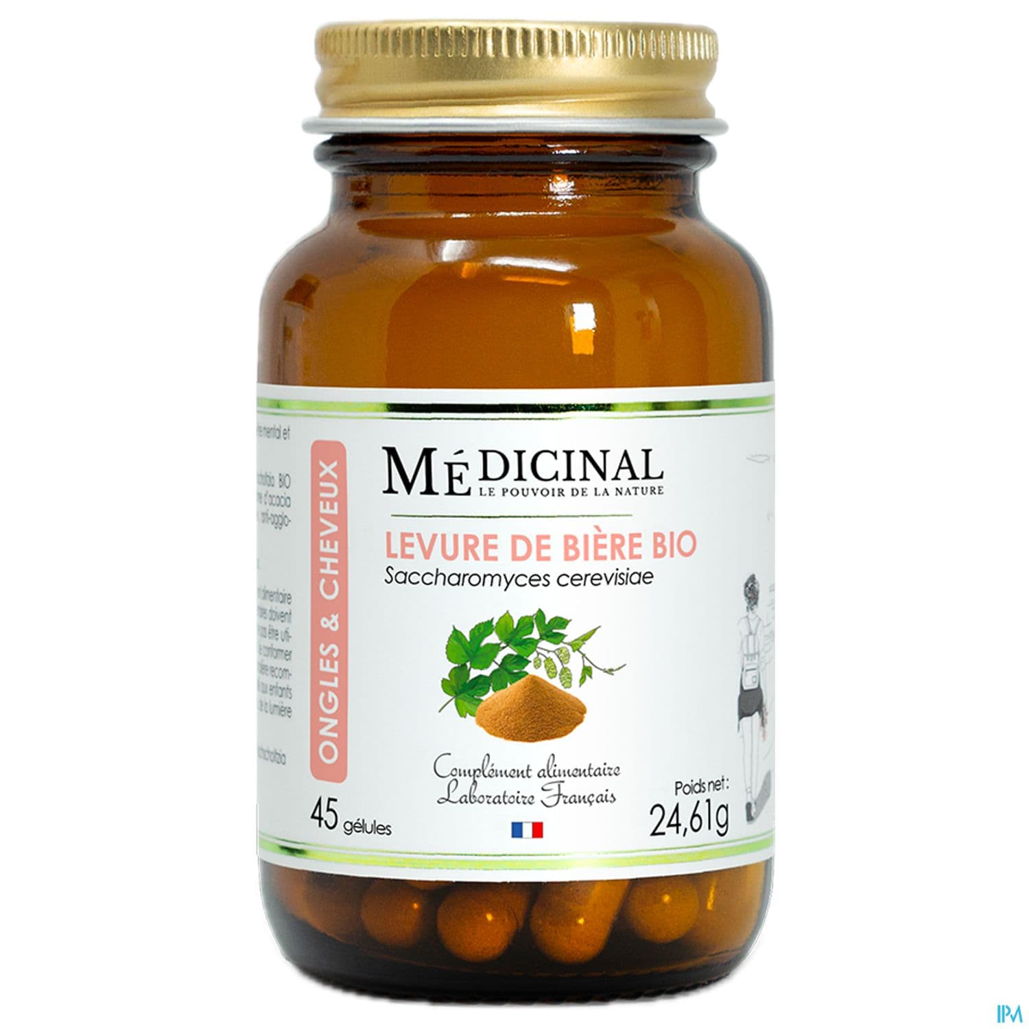 Medicinal Levure De Biere Bio Gelule 45