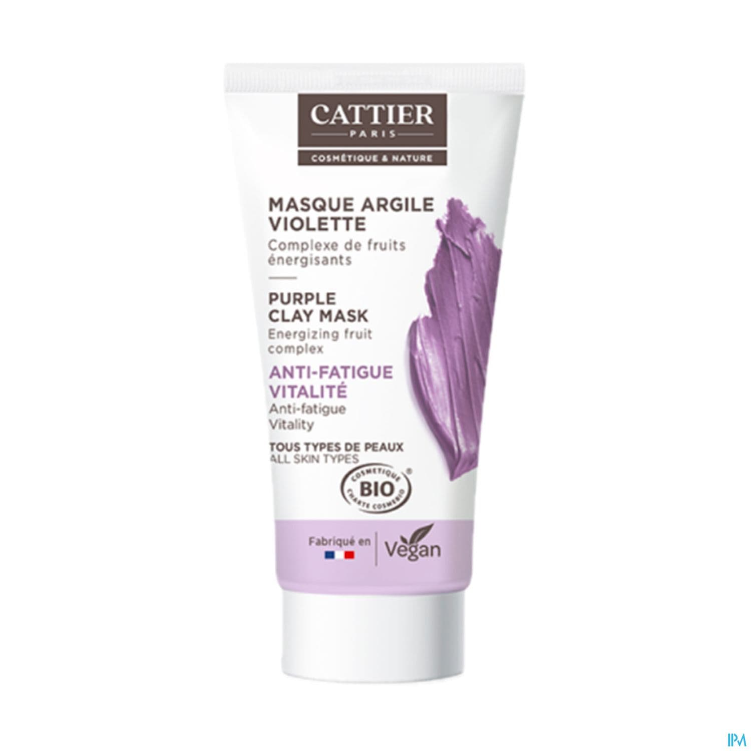 CATTIER MASQ ARGILE VIOLET 30ML — Grande Pharmacie Bastille Faubourg - Apothical