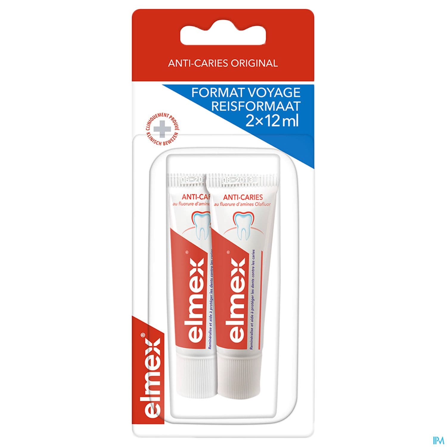 ELMEX DENT PROTECT CARIE 12ML X2