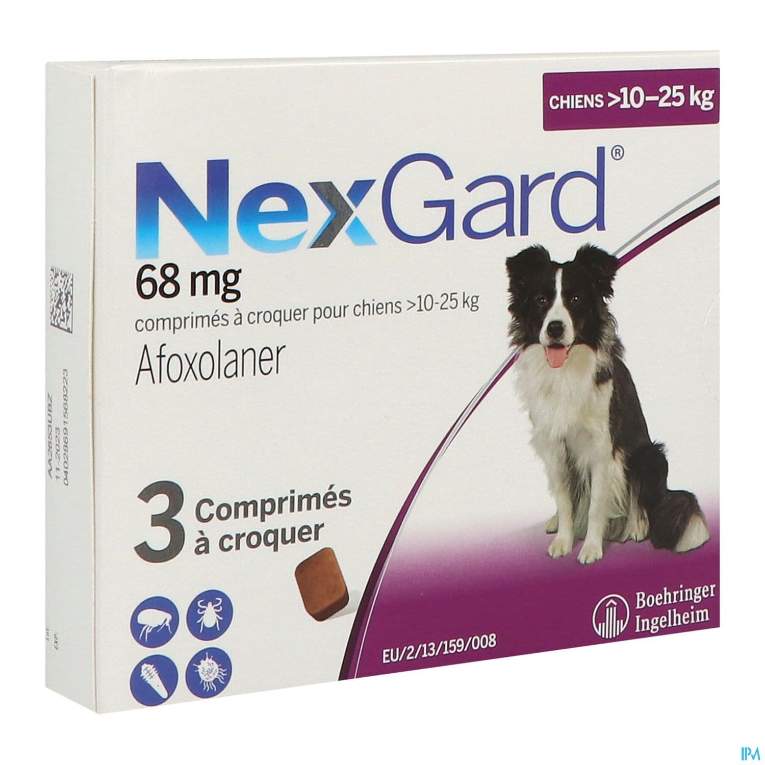 Nexgard 68mg Comprime A Croquer Chien 10/25kg 3